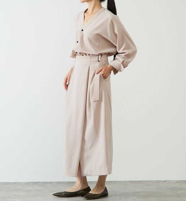 Liesse「サイドベルトタイトスカート」|スカート|