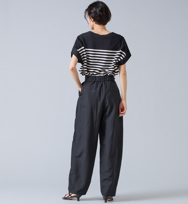 Liesse「リネンタンブラーカーブパンツ」|その他|