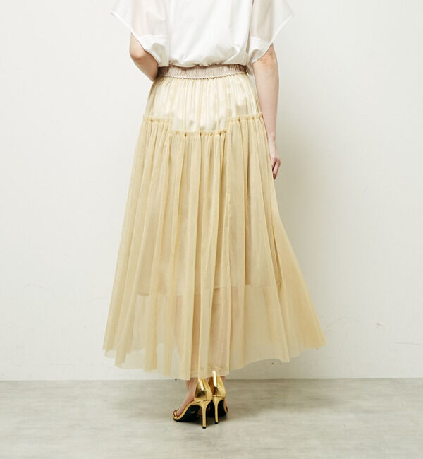 Soffitto「2WAYラメチュールスカート」|スカート|