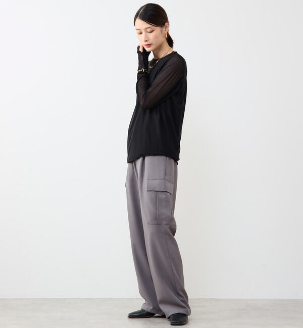 Soffitto「ストレッチきれい目カーゴパンツ」|カーゴ|