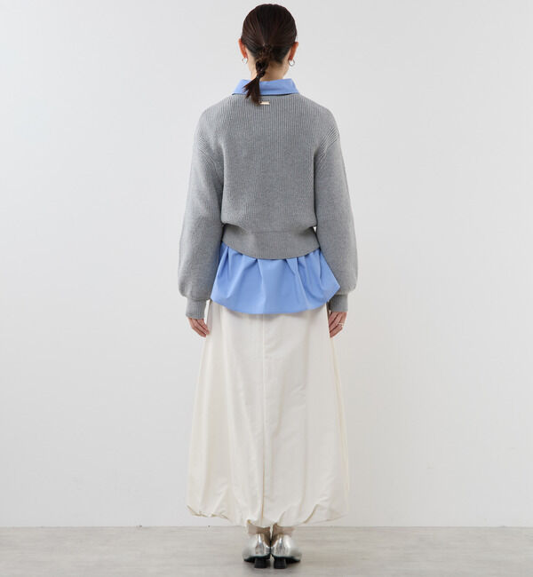 Soffitto「片畦編みニット」|ニット・セーター|