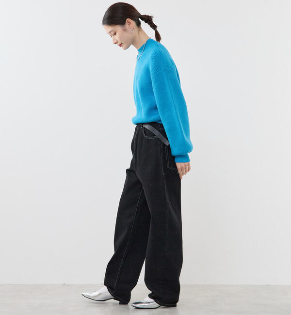 Soffitto「片畦編みニット」|ニット・セーター|