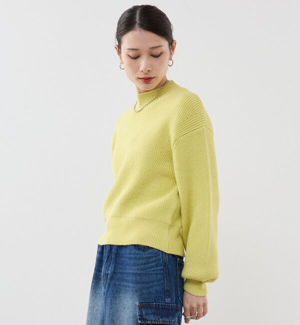 Soffitto「片畦編みニット」|ニット・セーター|