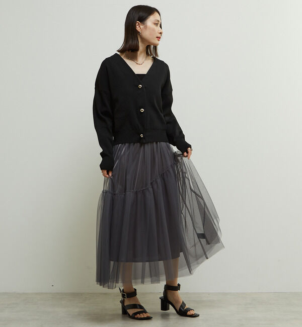 Soffitto「2WAYチュールスカート」|スカート|