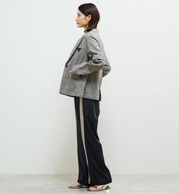 Soffitto「イージーケア素材サイドラインリラックスパンツ」|その他|