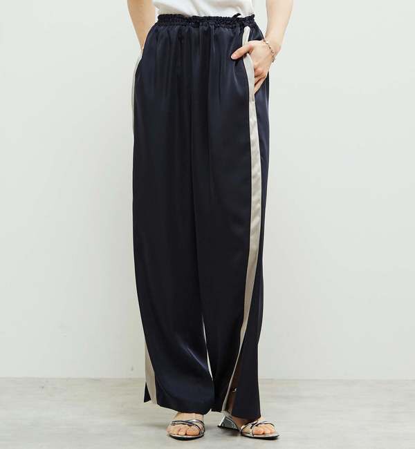 Soffitto「イージーケア素材サイドラインリラックスパンツ」|その他|
