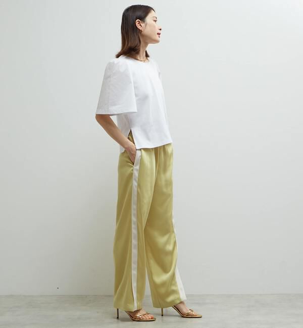 Soffitto「イージーケア素材サイドラインリラックスパンツ」|その他|