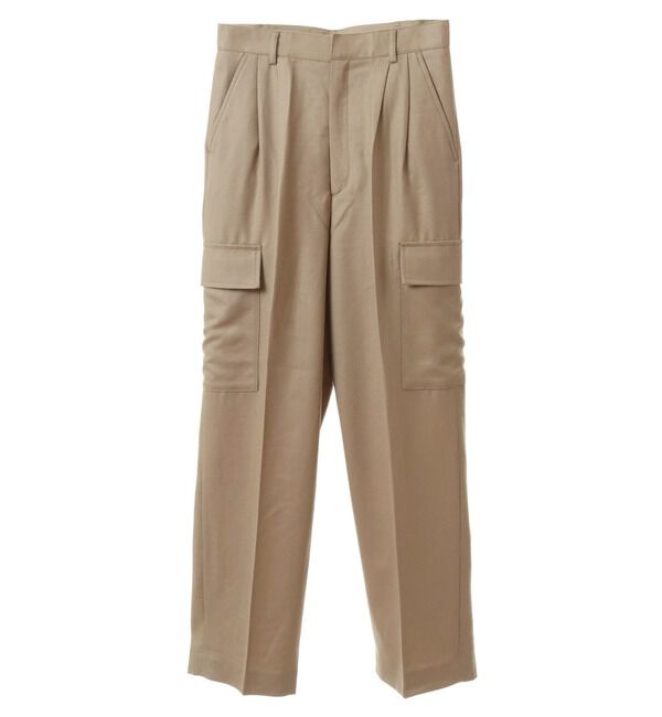A_「【THE FLATS（ザ フラッツ）】テーパードカーゴパンツ」|カーゴ|
