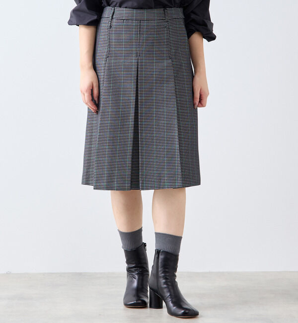SOFFITTO「ボックスプリーツスカート」|スカート|