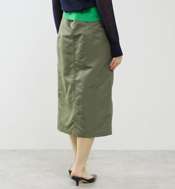 SOFFITTO「≪撥水加工≫ミリタリーデザインサイドプリーツスカート」|スカート|