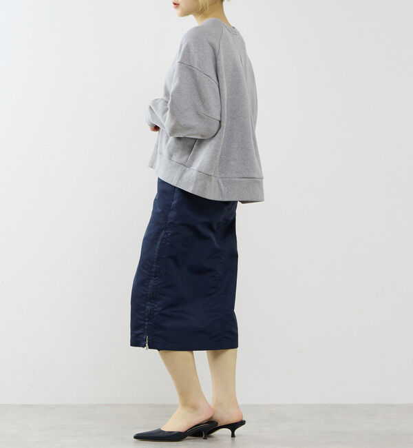 SOFFITTO「≪撥水加工≫ミリタリーデザインサイドプリーツスカート」|スカート|