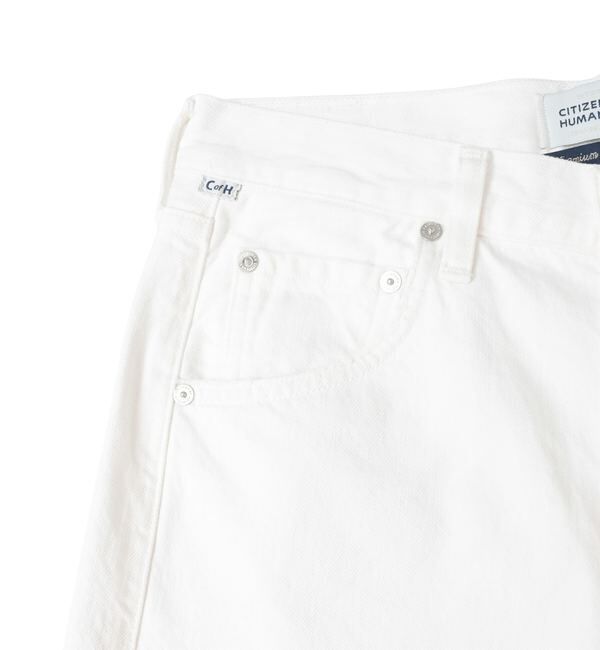 SOFFITTO「【CITIZENS of HUMANITY/ シチズンズオブヒューマニティ】Ayla Raw Hem Crop」|デニム|