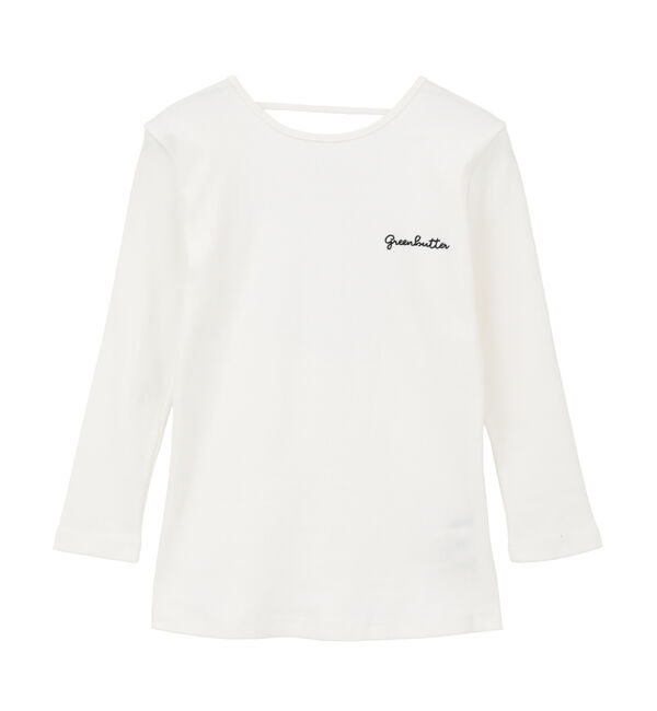 SOFFITTO「【GREEN BUTTER/グリーンバター】Three-quarter Sleeve Tee」|Tシャツ・カットソー|