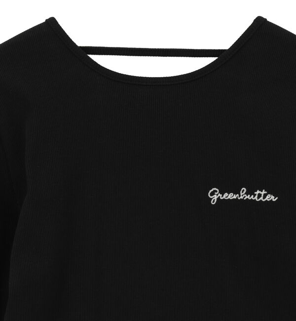 SOFFITTO「【GREEN BUTTER/グリーンバター】Three-quarter Sleeve Tee」|Tシャツ・カットソー|