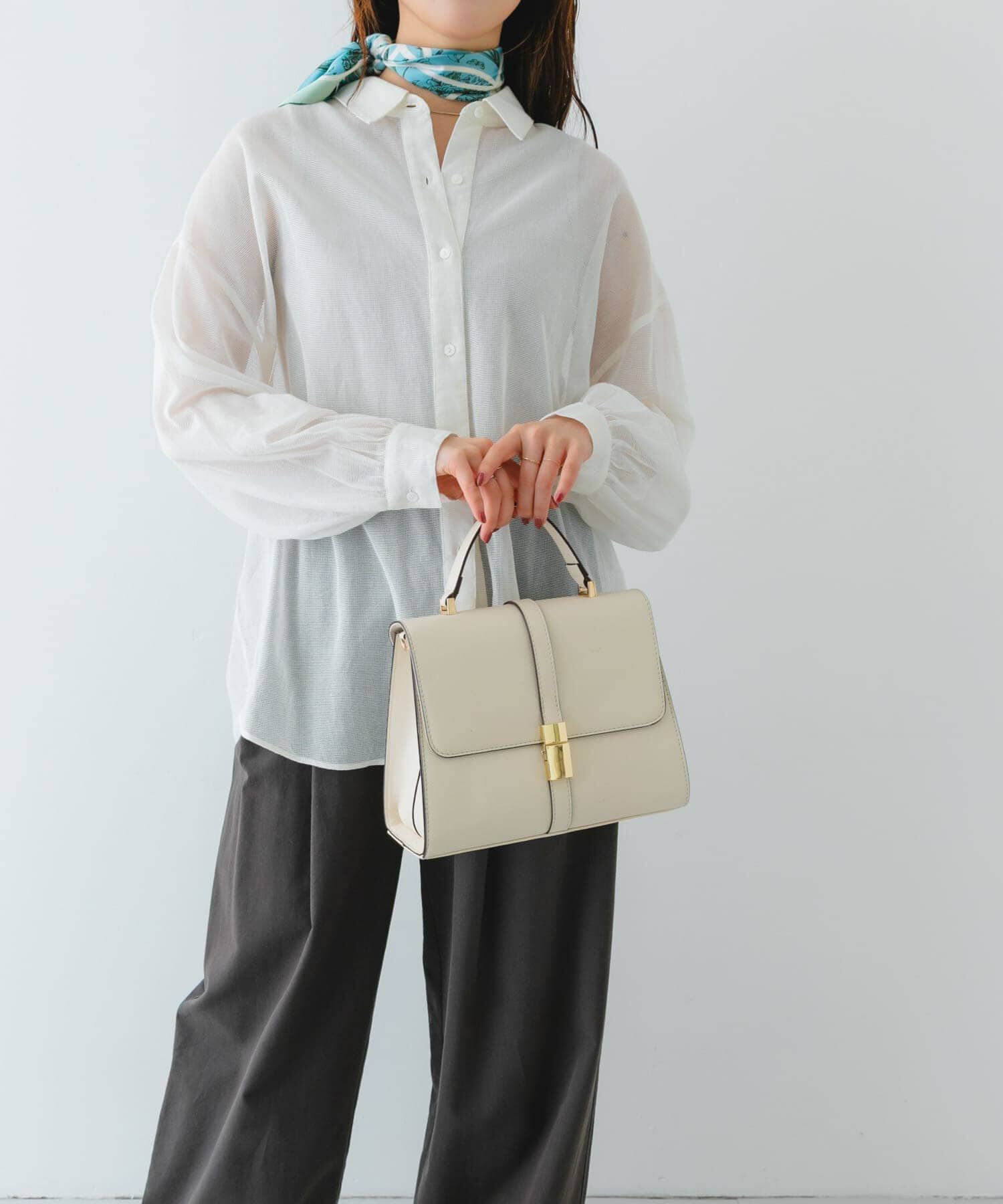 RODE SKO「サブバッグ付フラップハンドバッグ」|ハンドバッグ|