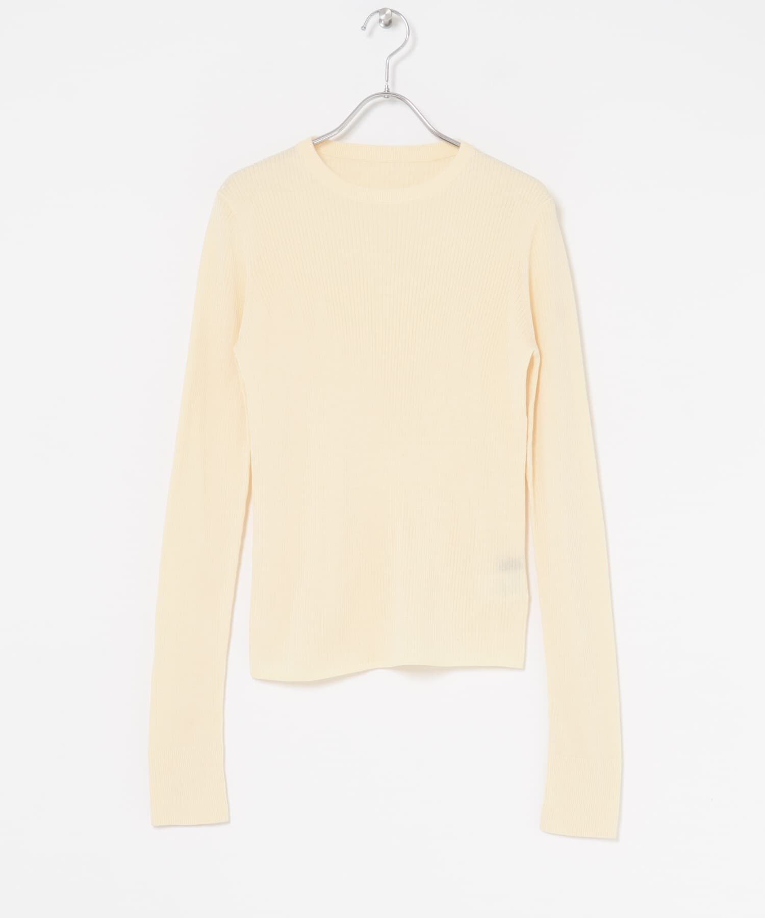 URBAN RESEARCH ROSSO「シルク混リブデザインニット」|ニット・セーター|