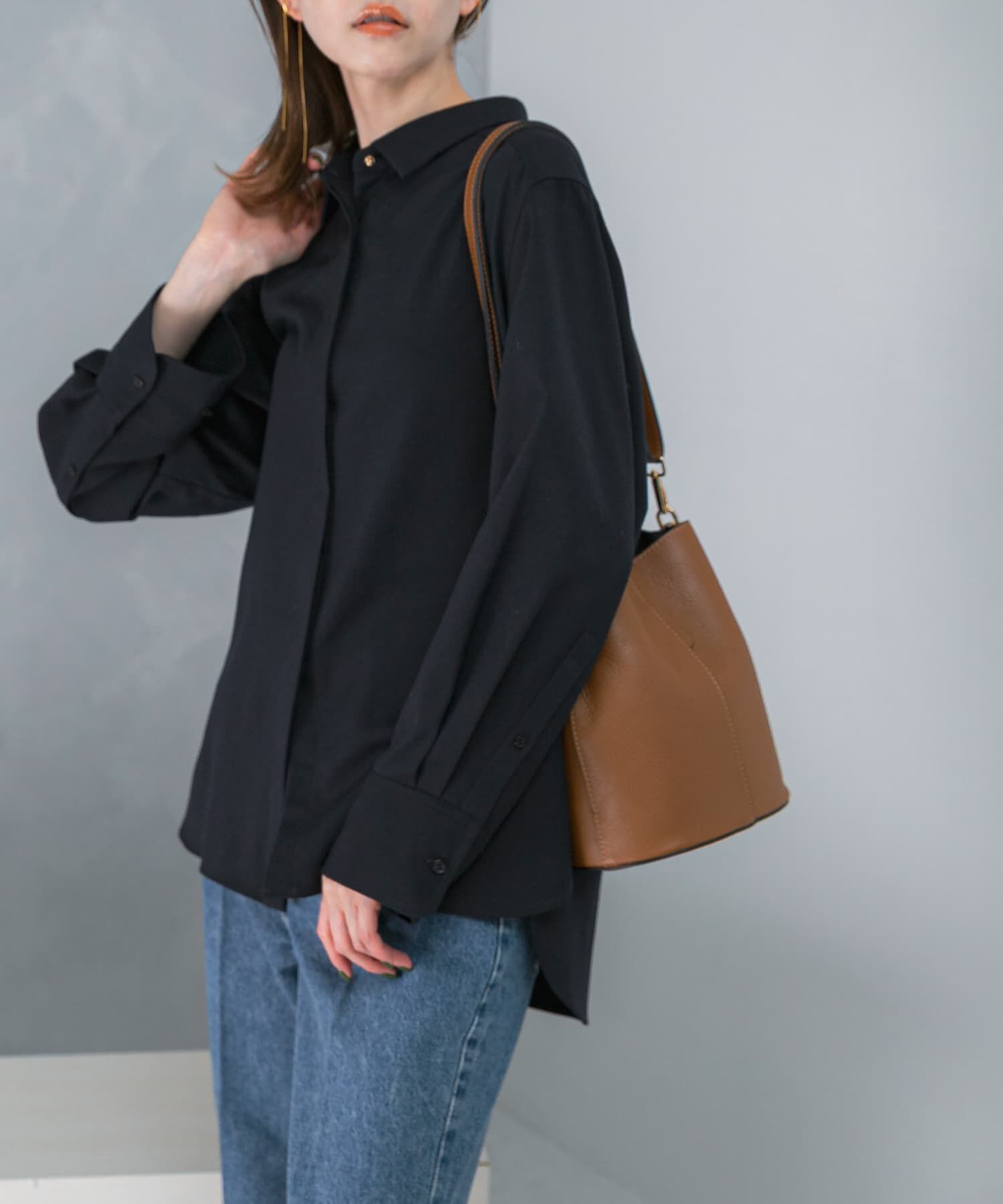 URBAN RESEARCH ROSSO「イージーケアウーステッドシャツ」|シャツ・ブラウス|