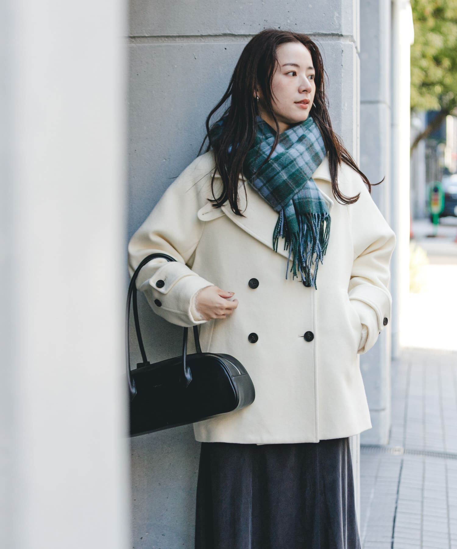 URBAN RESEARCH「スーパー100メルトンPコート」|ピーコート|