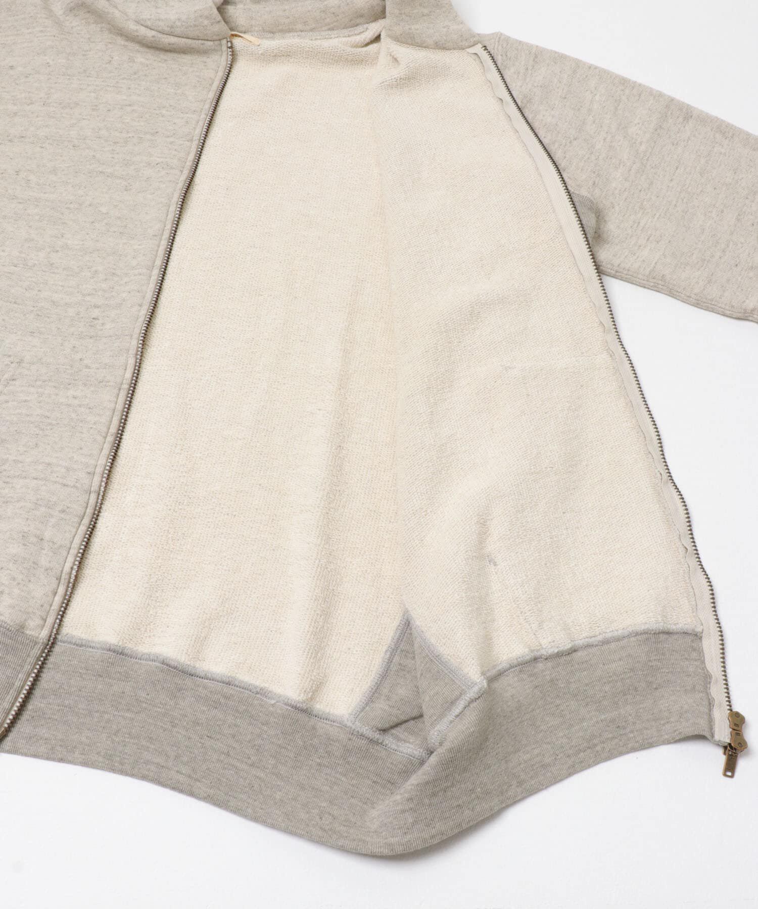 URBAN RESEARCH「UNDYED SWEAT F/Z PARKA」|パーカー|