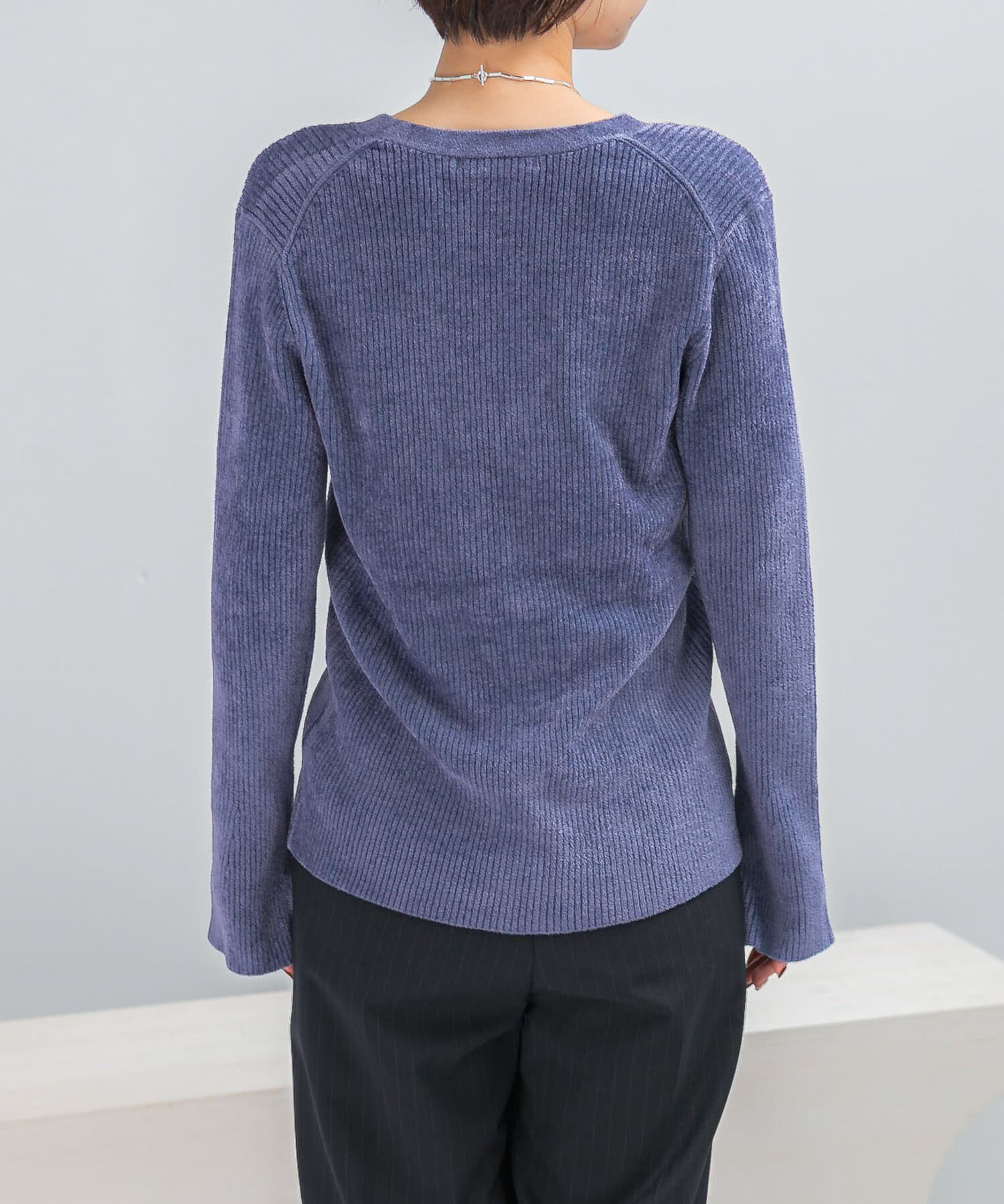 URBAN RESEARCH ROSSO「モールVネックニットカーディガン」|カーディガン|