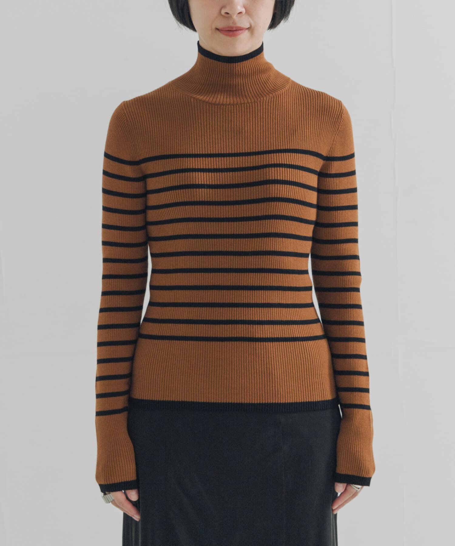 URBAN RESEARCH「『UR TECH』ハイネックリブニット」|ニット・セーター|