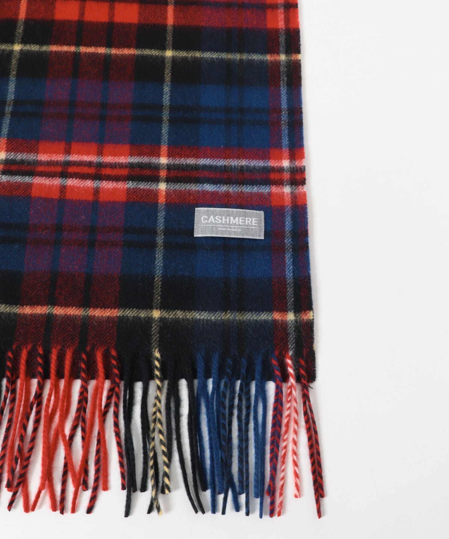 URBAN RESEARCH「チェックカシミヤマフラー」|マフラー|