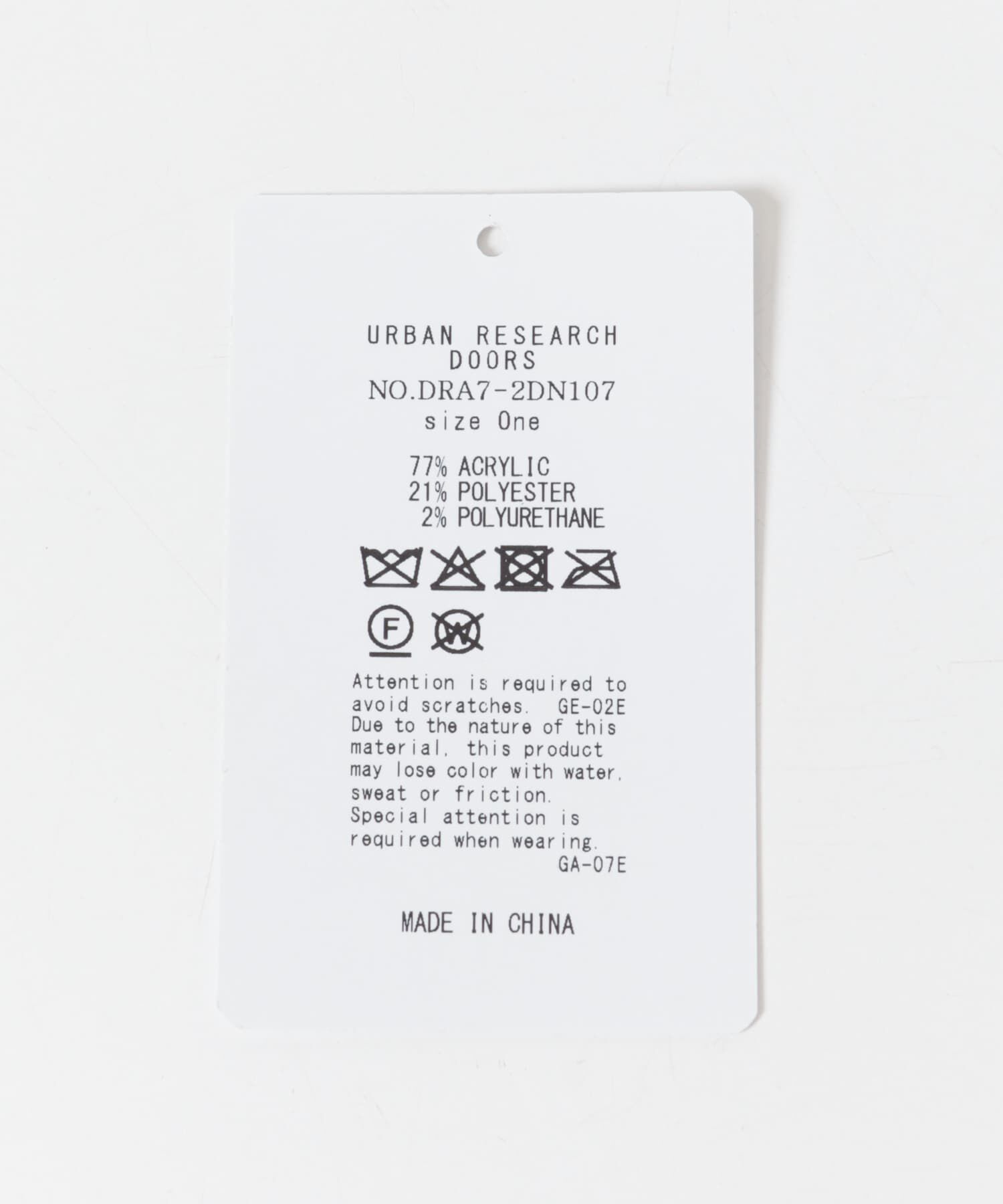 URBAN RESEARCH DOORS「カワリアミニットマフラー」|マフラー|