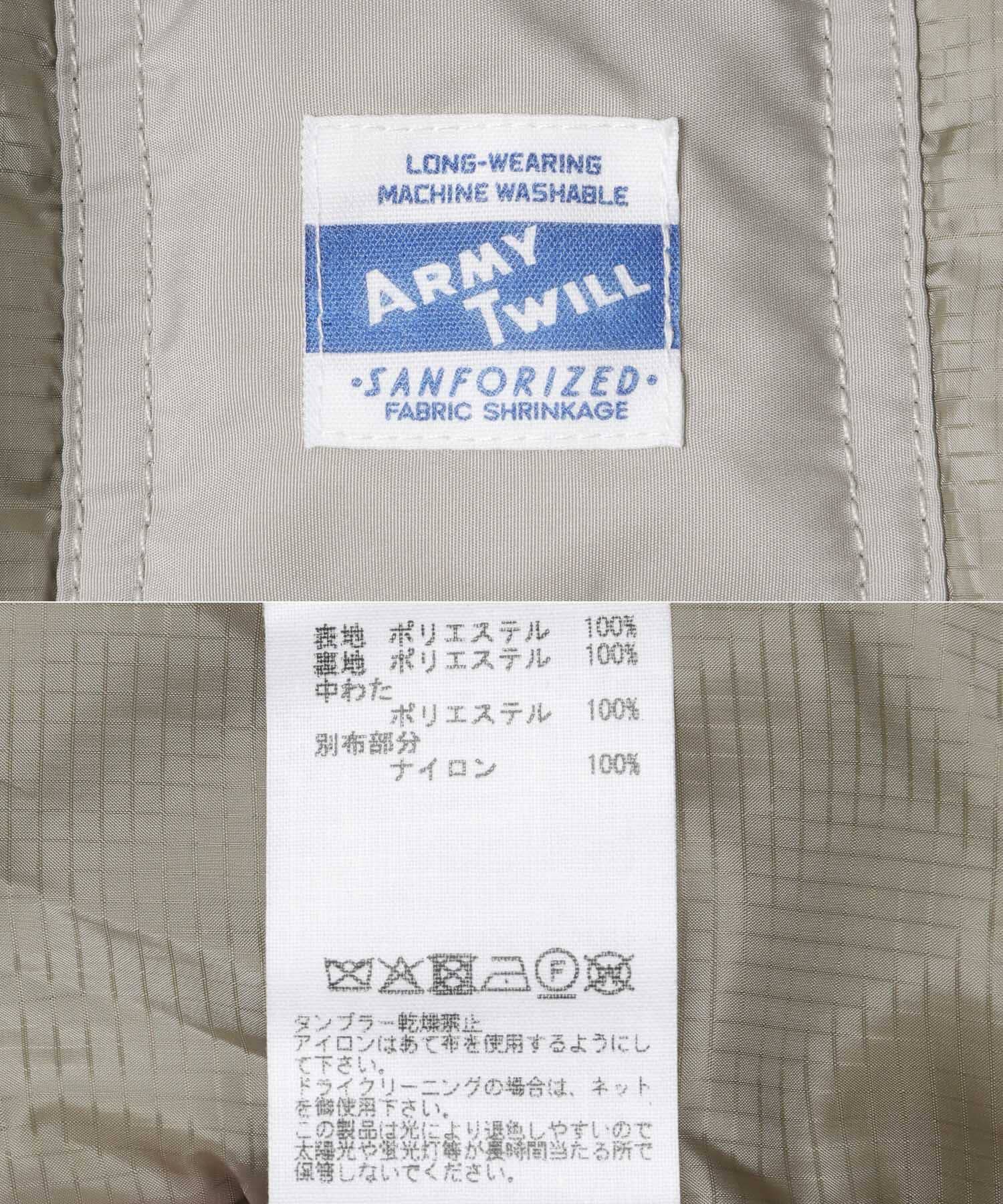 Sonny Label 「ARMY TWILL　Pe Weather Padding Jacket」|ダウン|