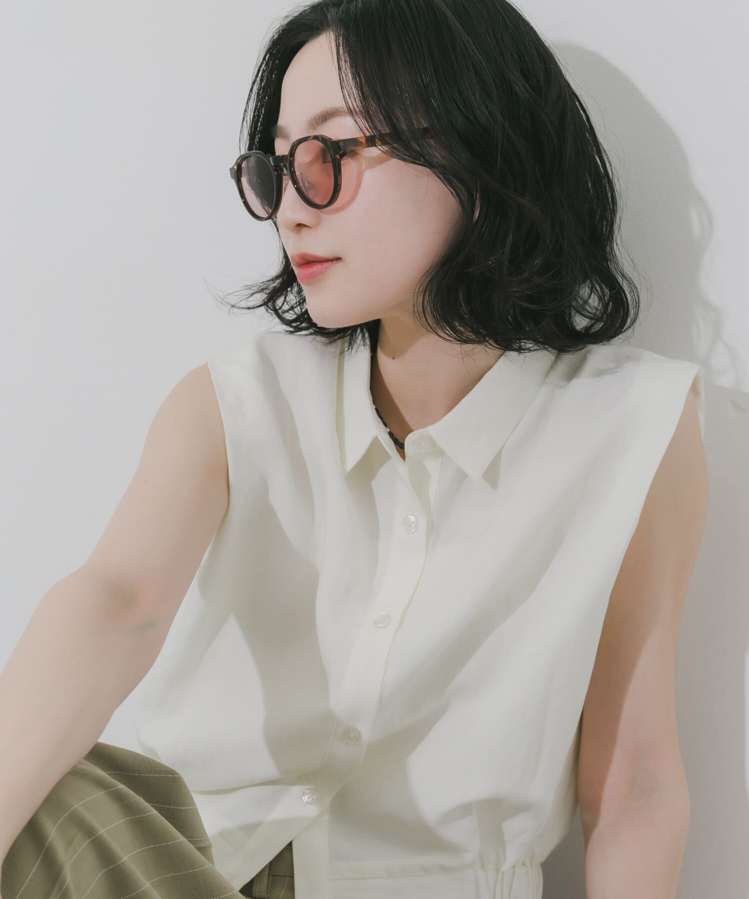 SMELLY「ボストンシェイプサングラス」|メガネ|