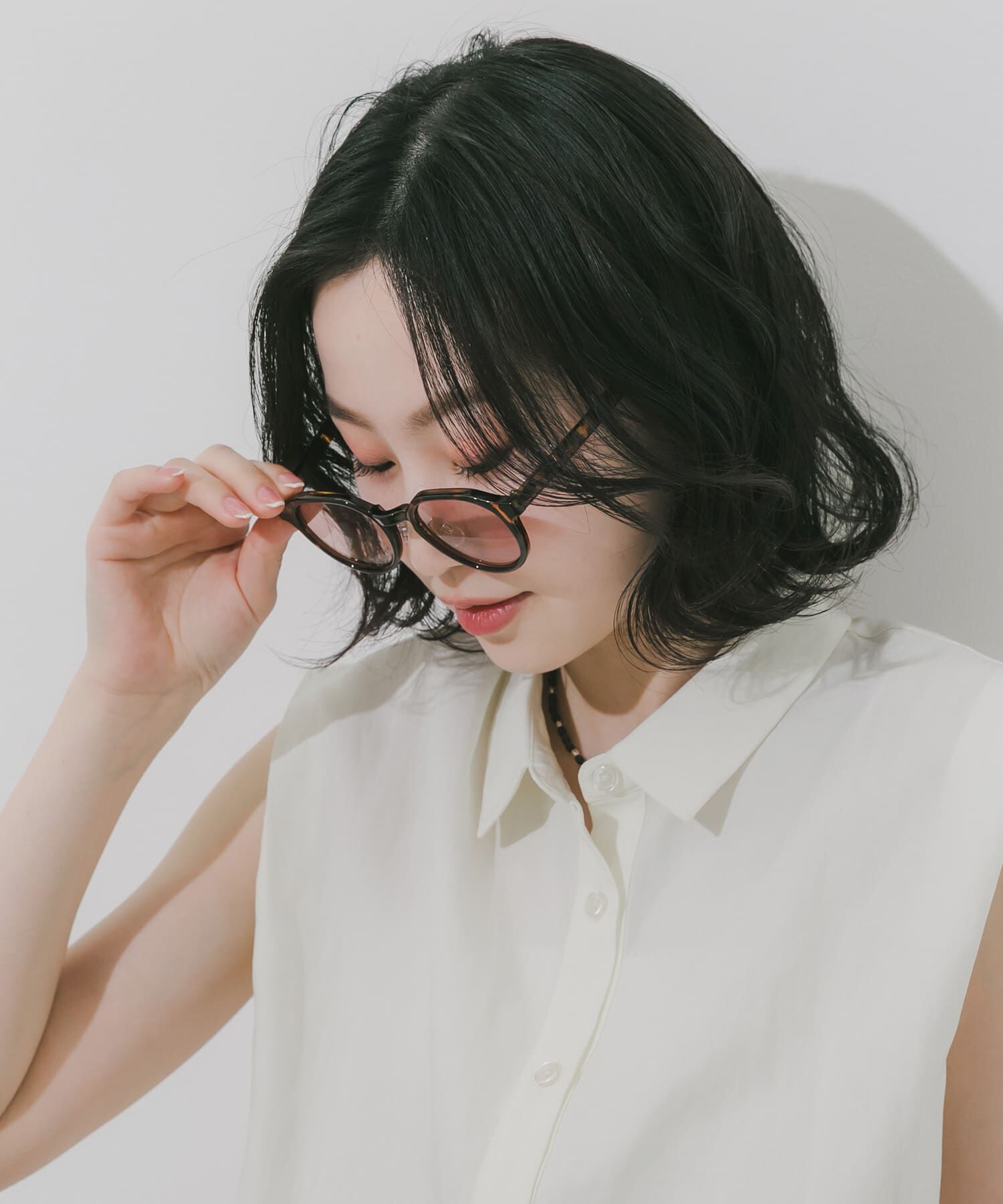 SMELLY「ボストンシェイプサングラス」|メガネ|