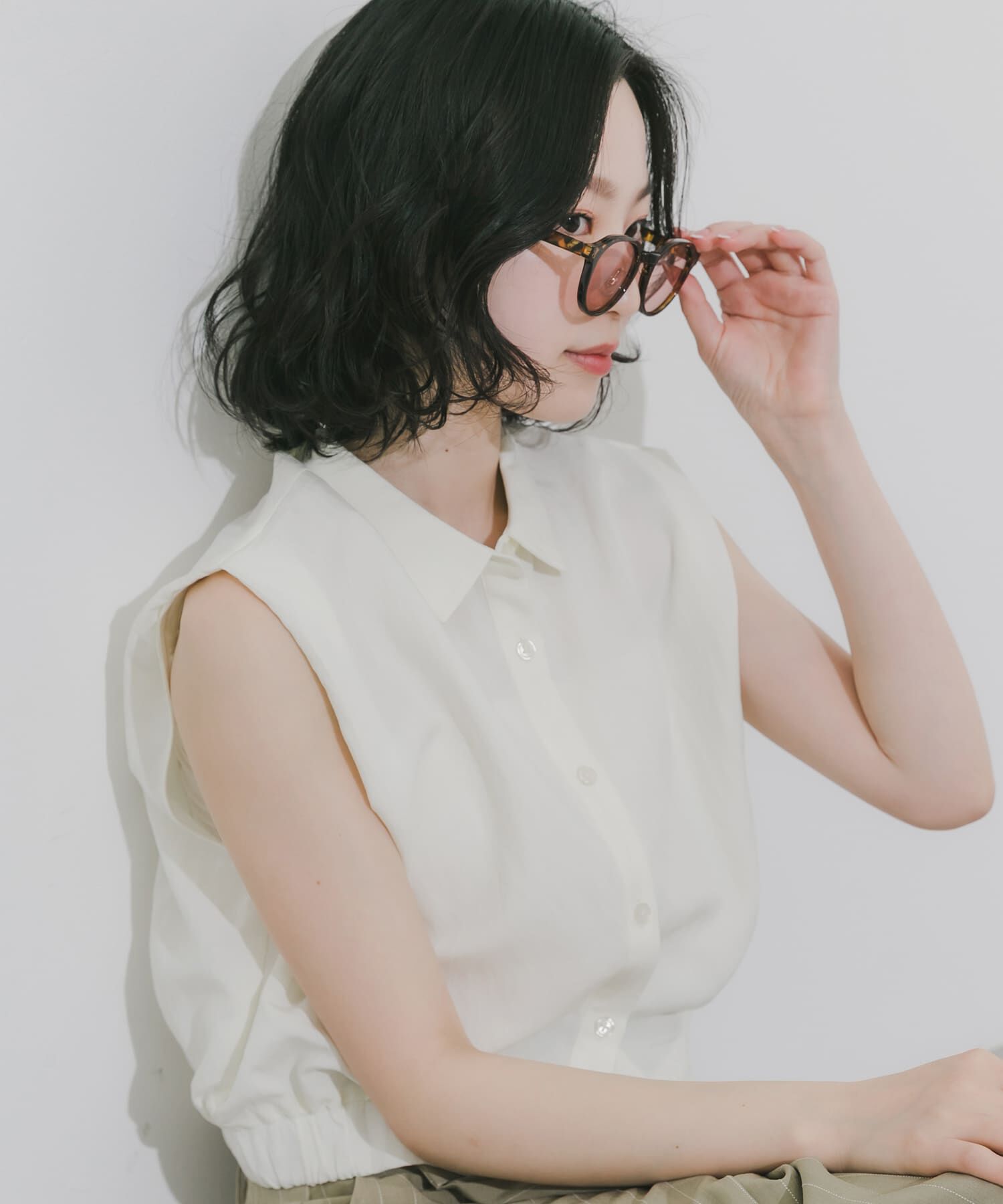 SMELLY「ボストンシェイプサングラス」|メガネ|