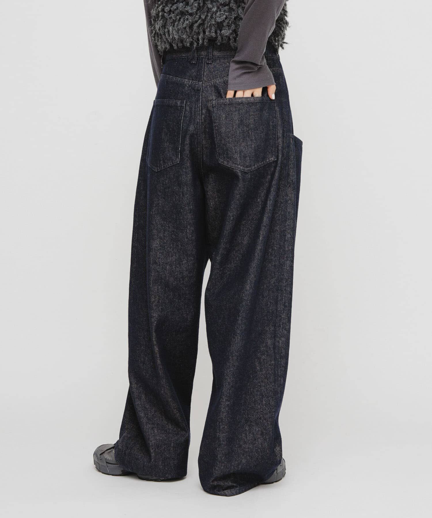  「『3サイズ展開』BIGポケットデザインデニム」|デニム|