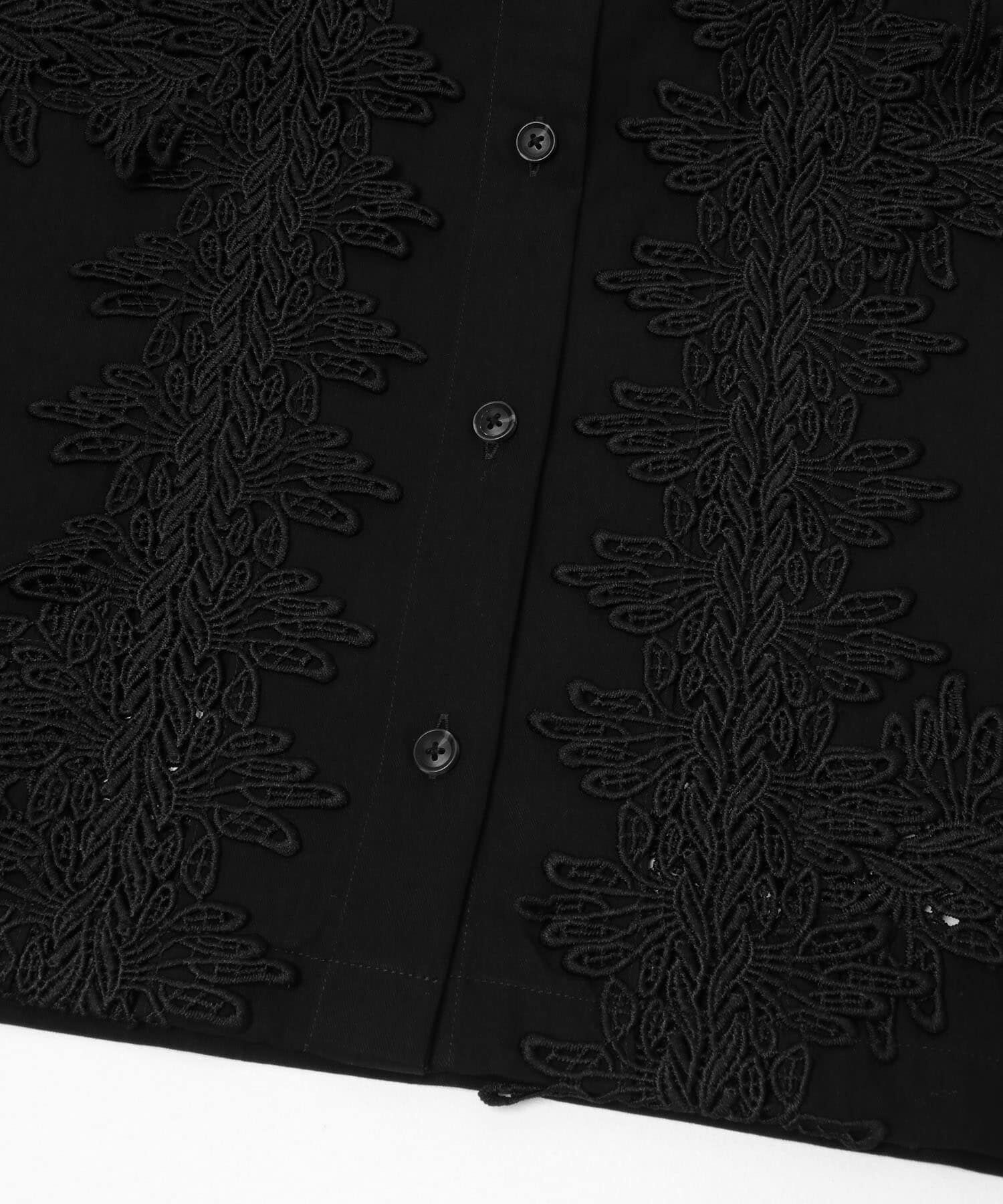  「ヴィンテージライクレースシャツ」|シャツ・ブラウス|