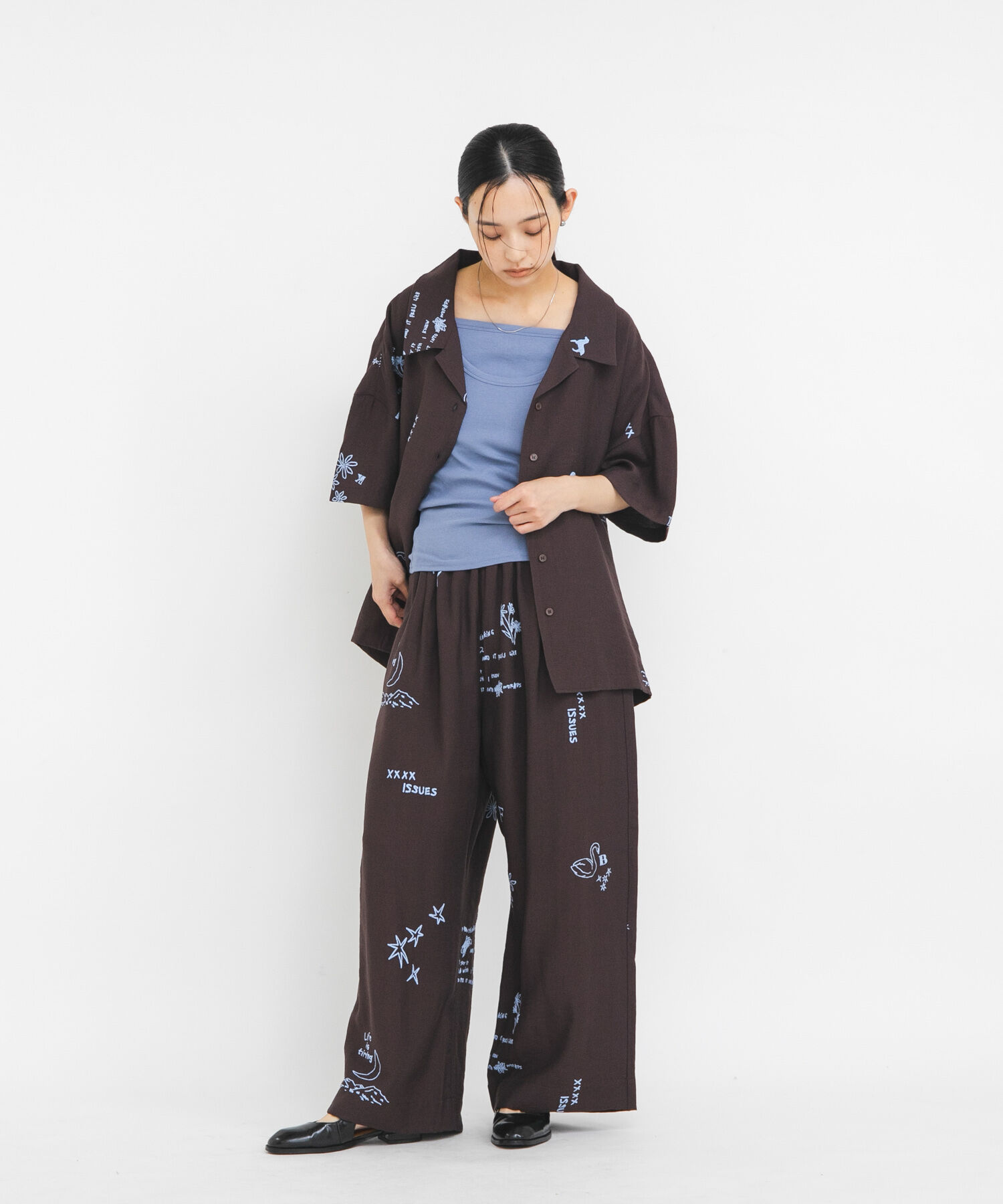  「TATTOOワイドイージーパンツ」|その他|