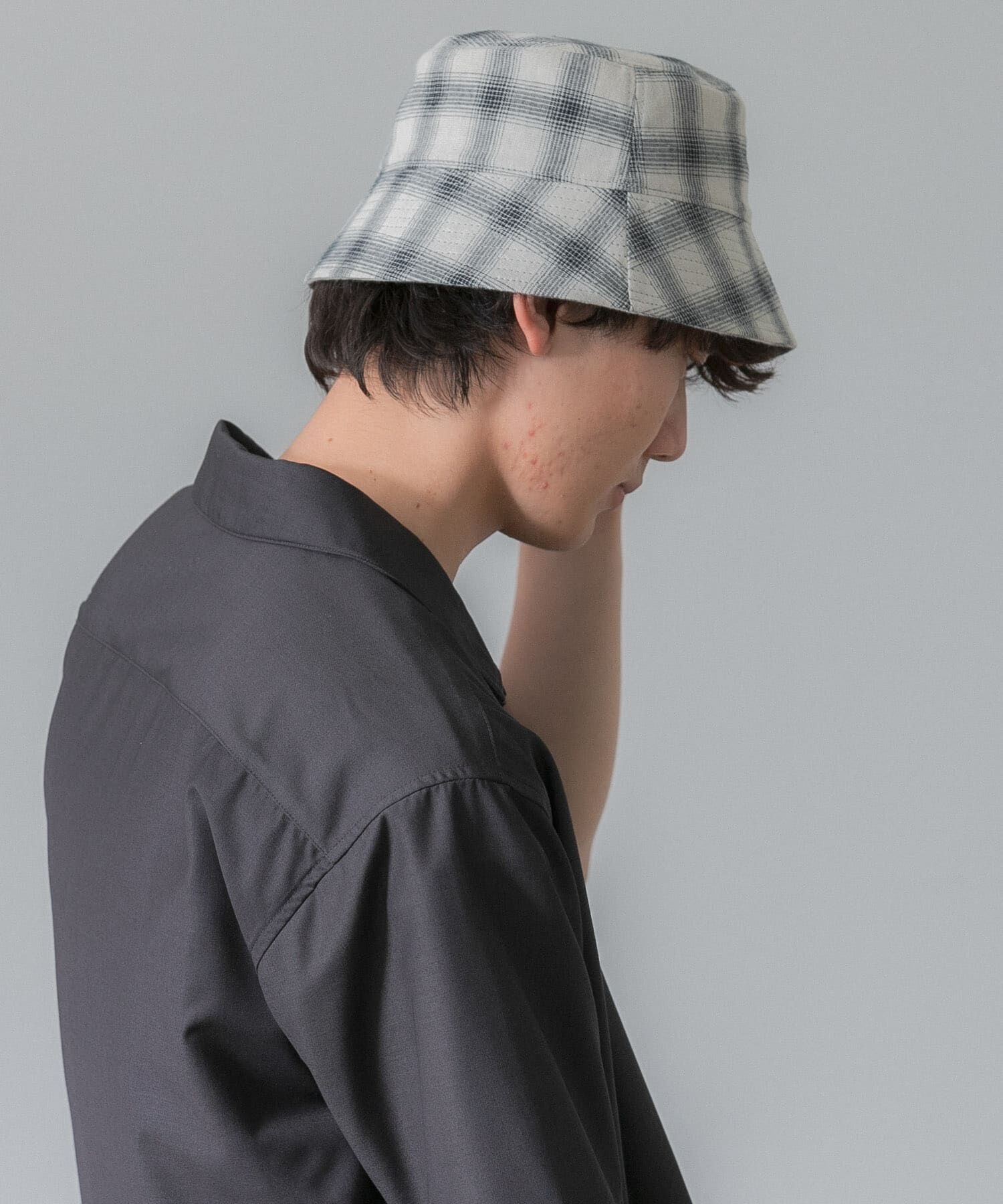 SENSE OF PLACE by URBAN RESEARCH「『ユニセックス』チェックバケットハットB」|ハット|