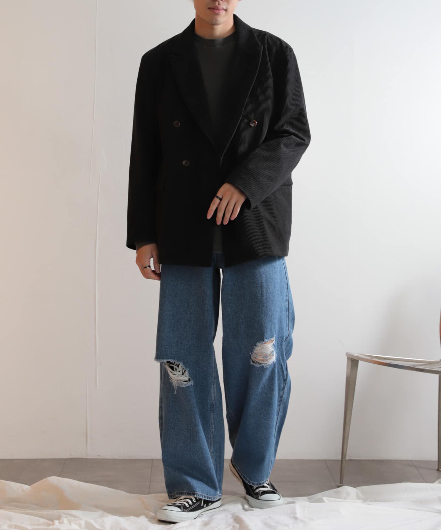 SENSE OF PLACE by URBAN RESEARCH「『セットアップ対応』 コーデュロイダブルルーズジャケット」|その他|