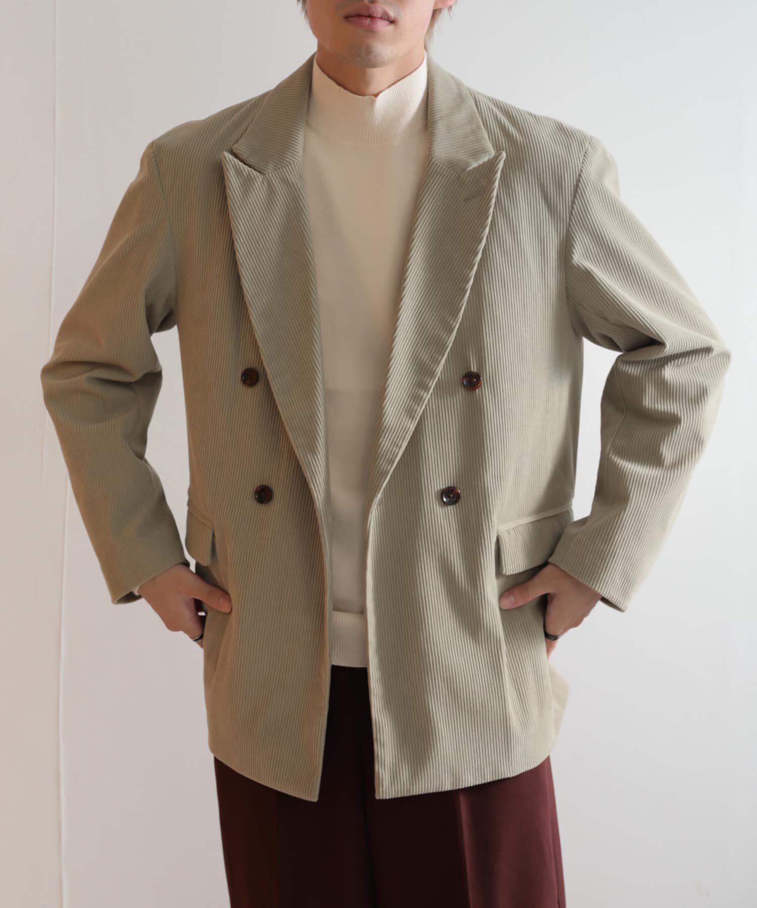 SENSE OF PLACE by URBAN RESEARCH「『セットアップ対応』 コーデュロイダブルルーズジャケット」|その他|