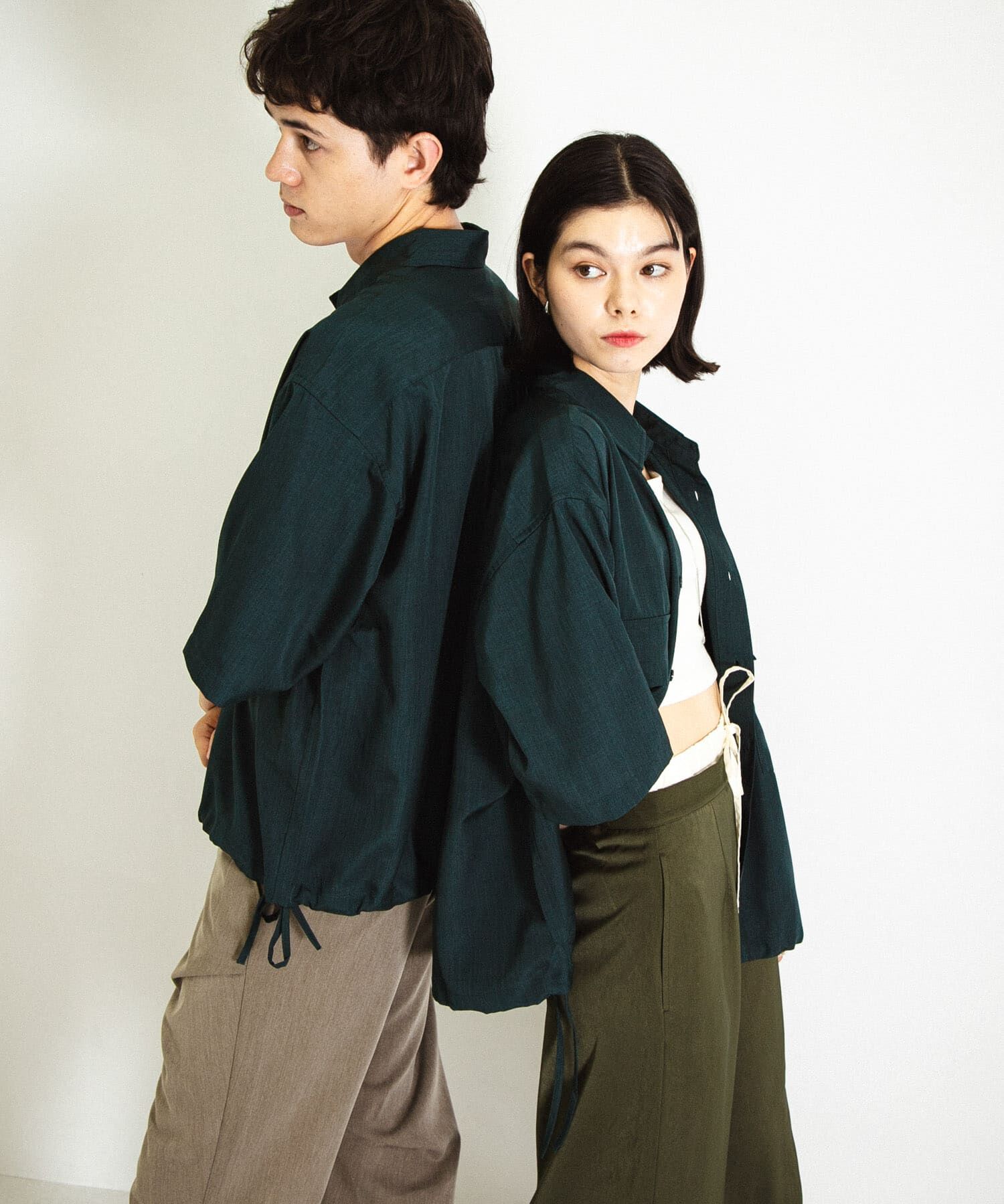 SENSE OF PLACE by URBAN RESEARCH「CPOサイドデザインルーズシャツ」|シャツ・ブラウス|