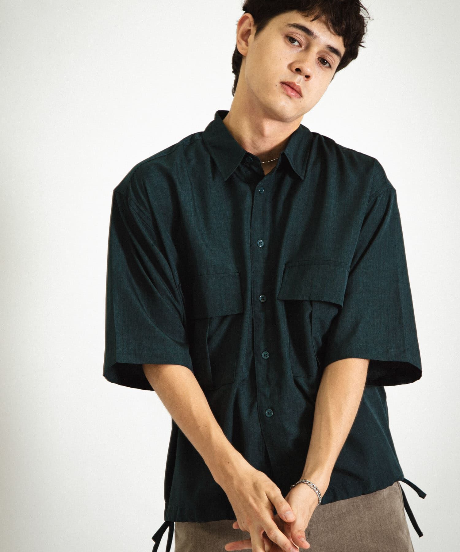 SENSE OF PLACE by URBAN RESEARCH「CPOサイドデザインルーズシャツ」|シャツ・ブラウス|