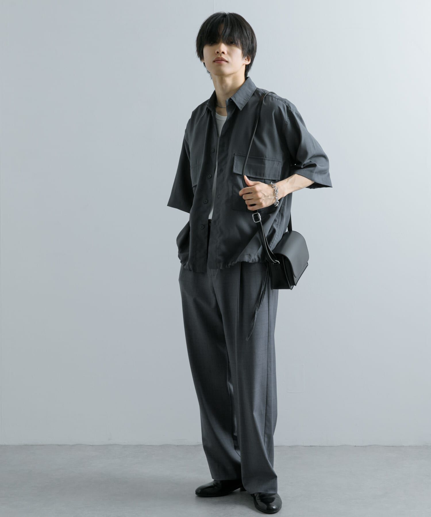 SENSE OF PLACE by URBAN RESEARCH「CPOサイドデザインルーズシャツ」|シャツ・ブラウス|