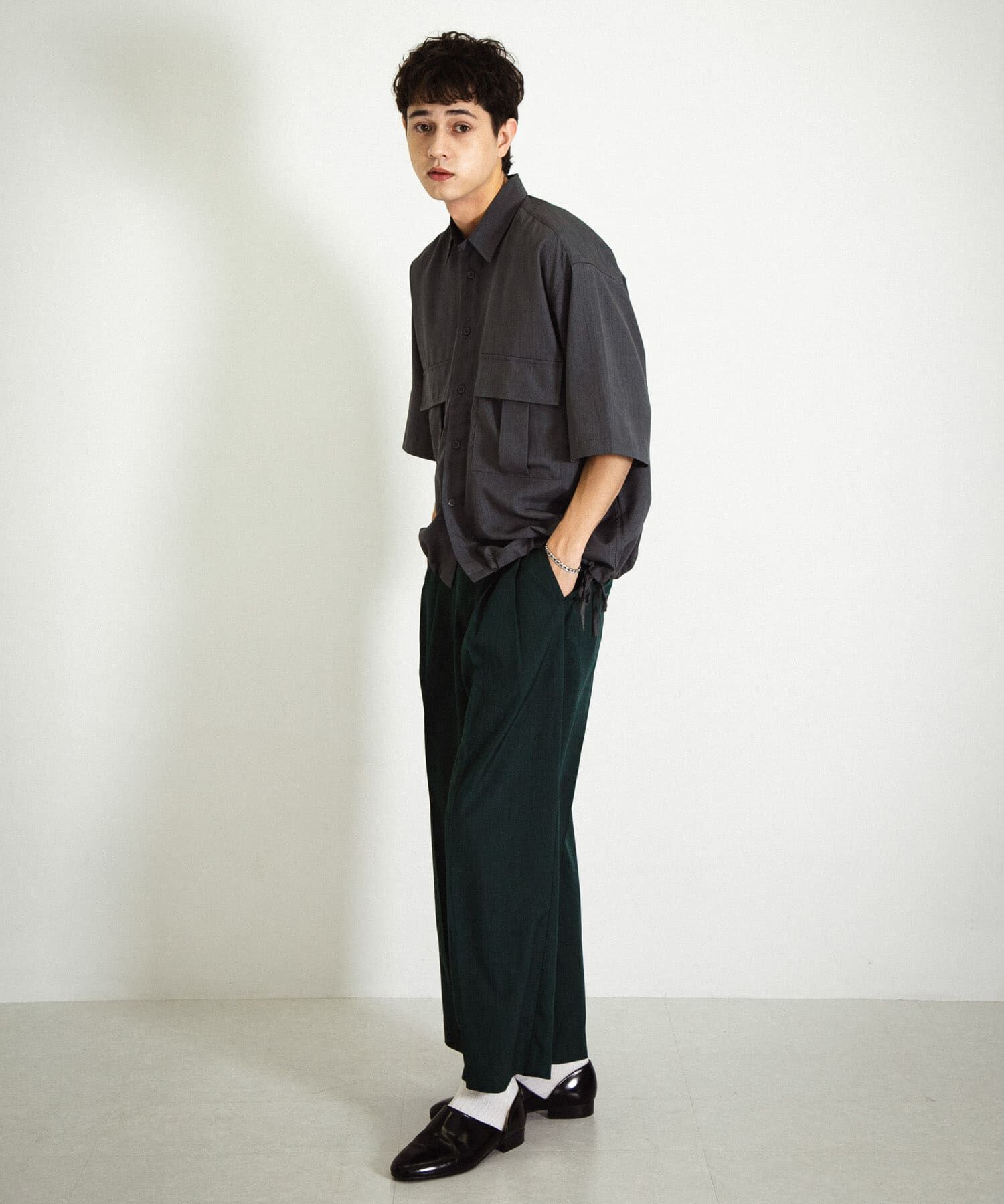 SENSE OF PLACE by URBAN RESEARCH「CPOサイドデザインルーズシャツ」|シャツ・ブラウス|