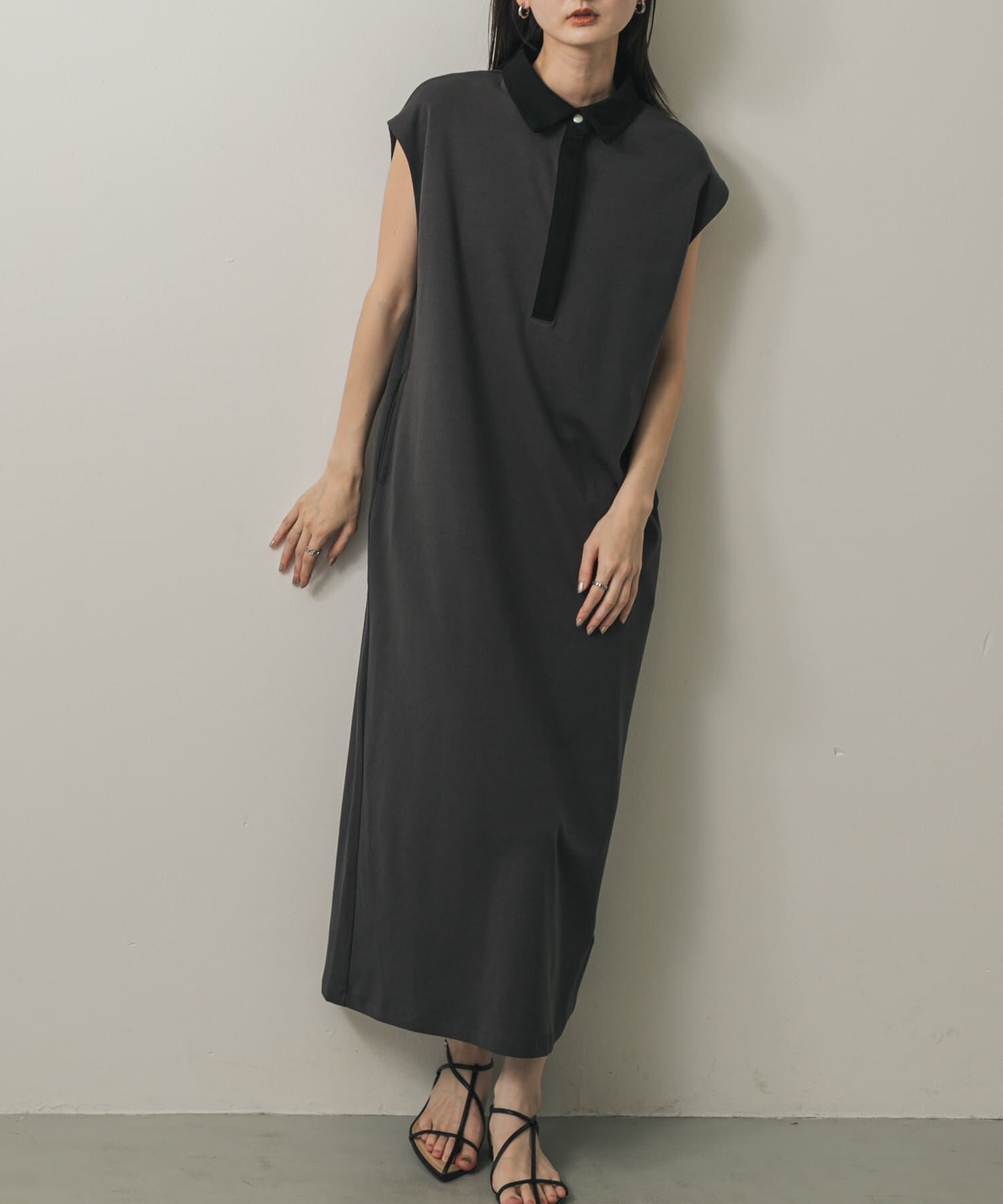 SENSE OF PLACE by URBAN RESEARCH「カットポロシャツワンピース」|ワンピース|