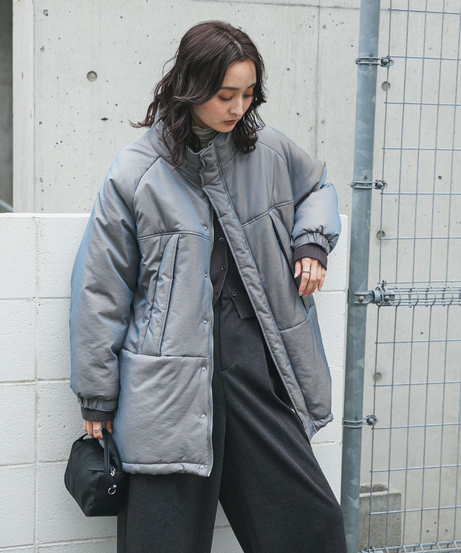 SENSE OF PLACE by URBAN RESEARCH「『撥水』『UR TECH』モンスターコート」|ダウン|カーキ