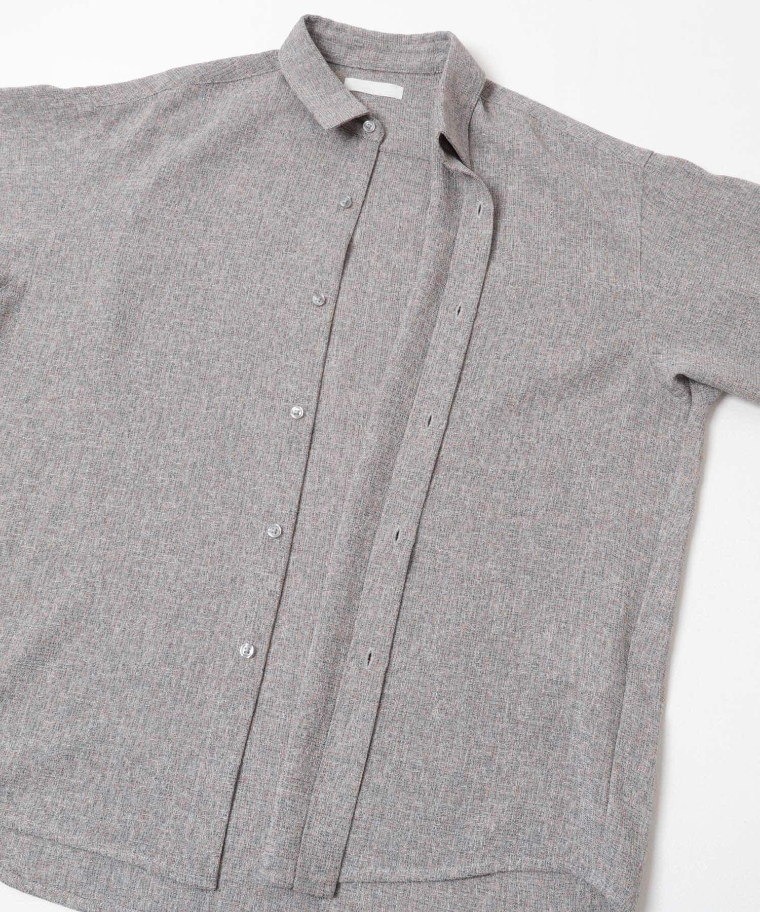 SENSE OF PLACE by URBAN RESEARCH「ライトツイードレギュラーカラーシャツ」|シャツ・ブラウス|