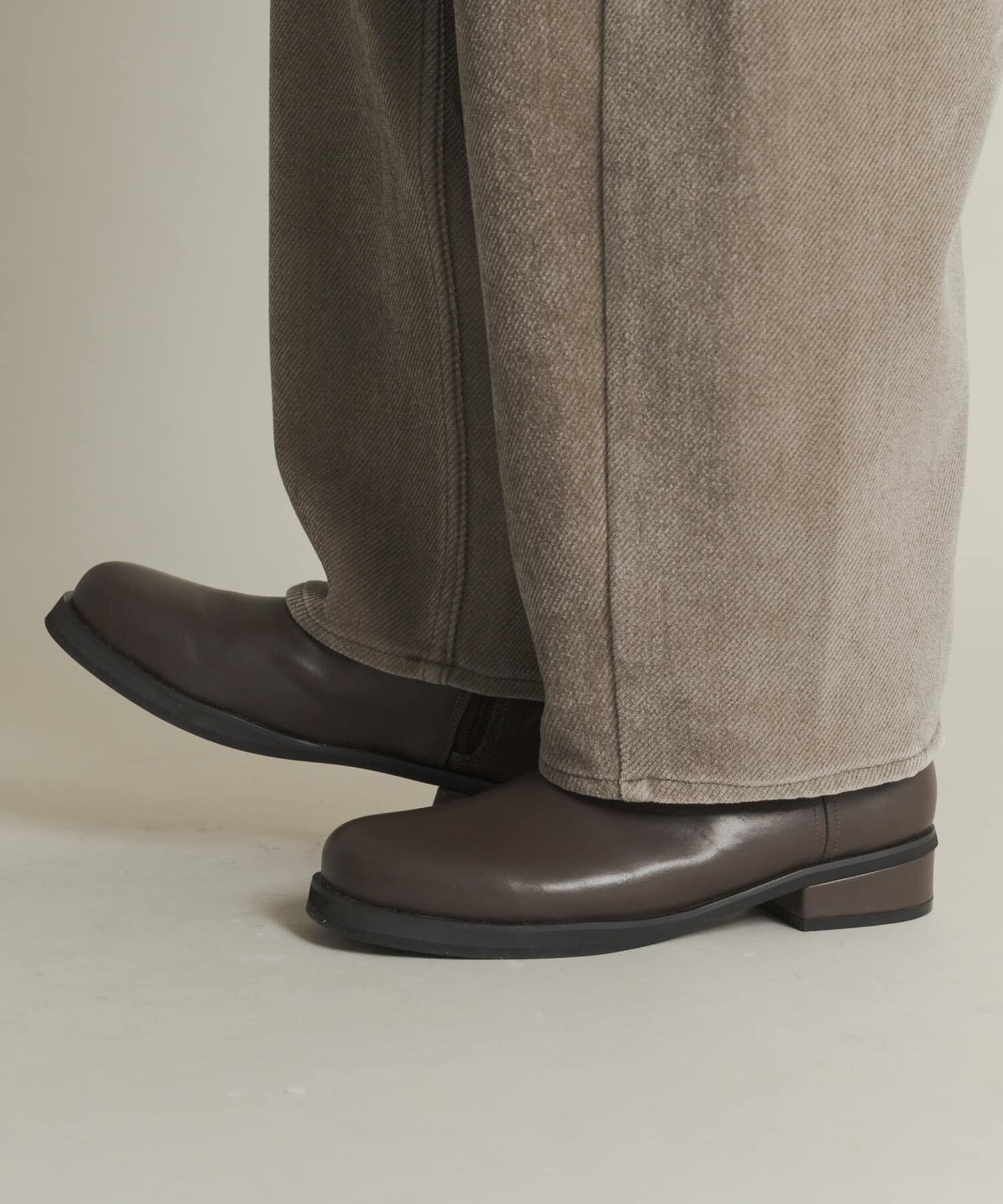 SENSE OF PLACE by URBAN RESEARCH「ラウンドトゥサイドジップブーツ」|ショートブーツ|