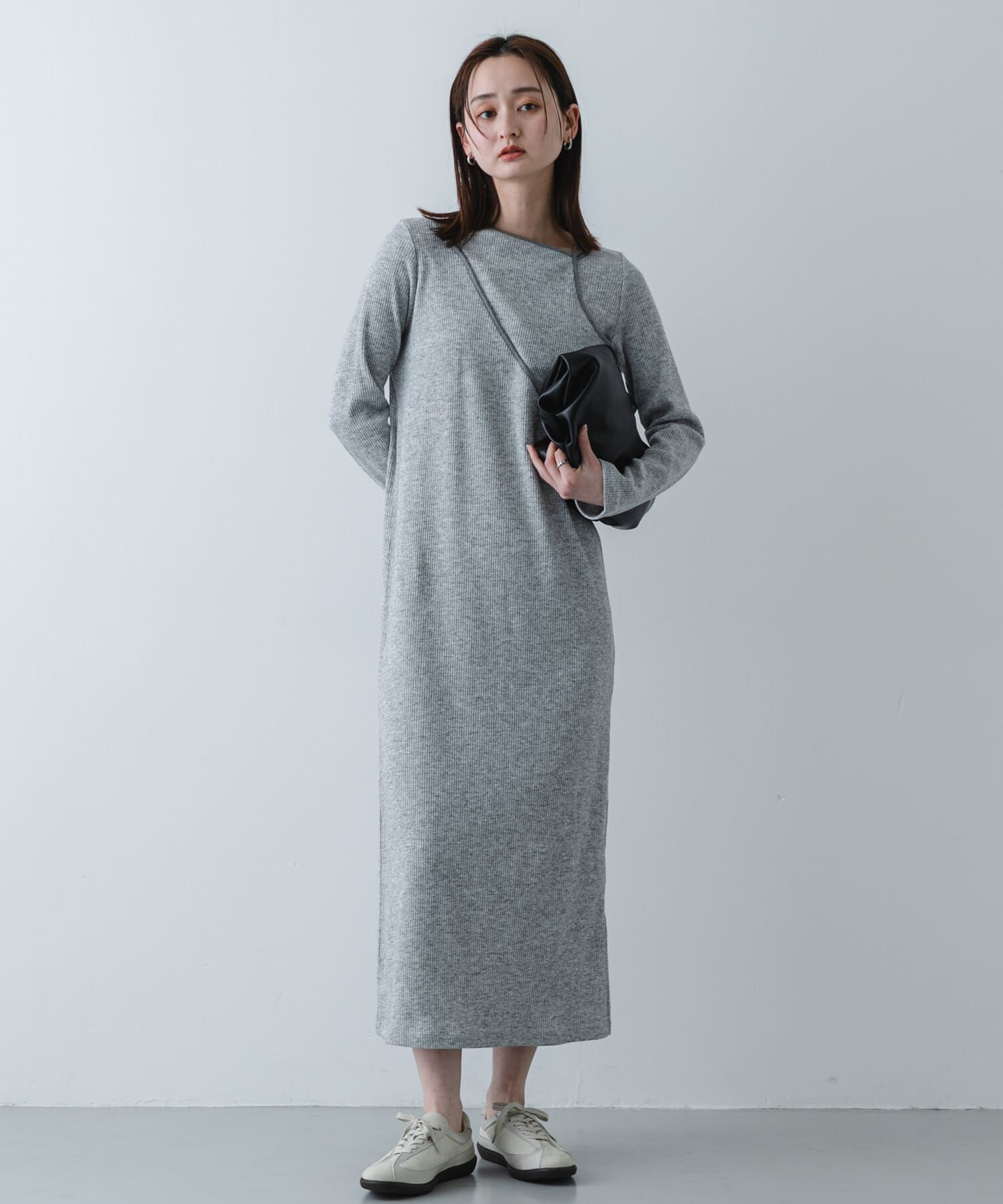 SENSE OF PLACE by URBAN RESEARCH「レイヤードデザインリブワンピース」|ワンピース|