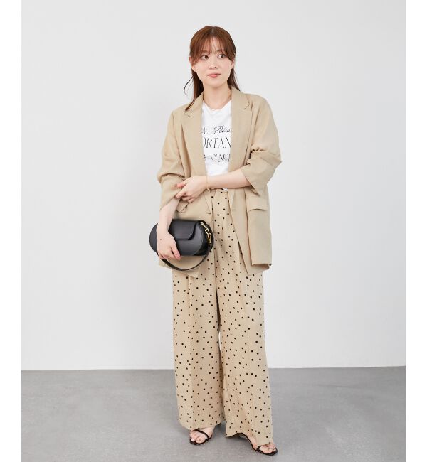  「リネンライクテーラードジャケット」|その他|