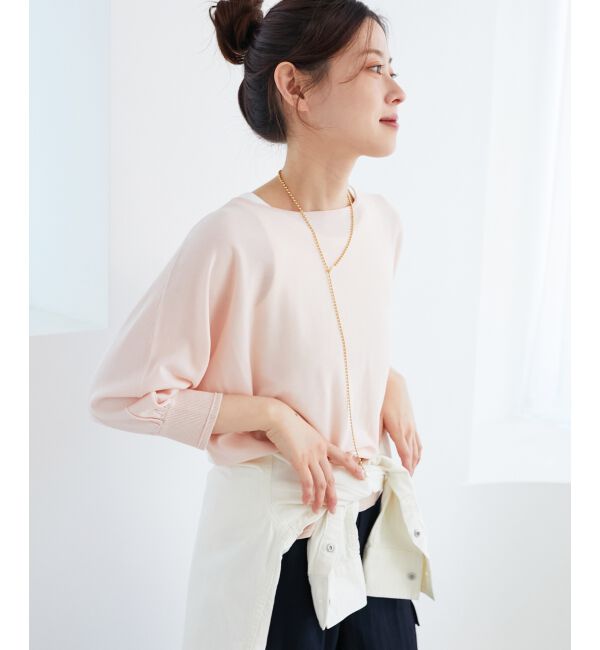  「《手洗い可能》ハイゲージドルマンプルオーバー」|ニット・セーター|