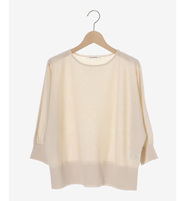  「《手洗い可能》ハイゲージドルマンプルオーバー」|ニット・セーター|