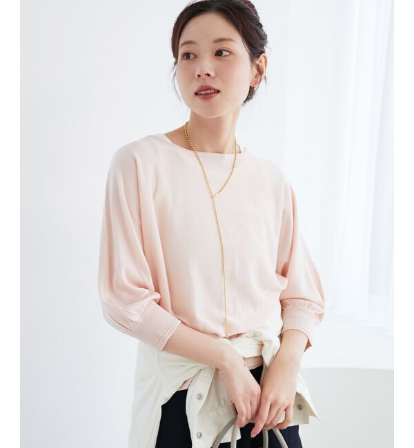  「《手洗い可能》ハイゲージドルマンプルオーバー」|ニット・セーター|